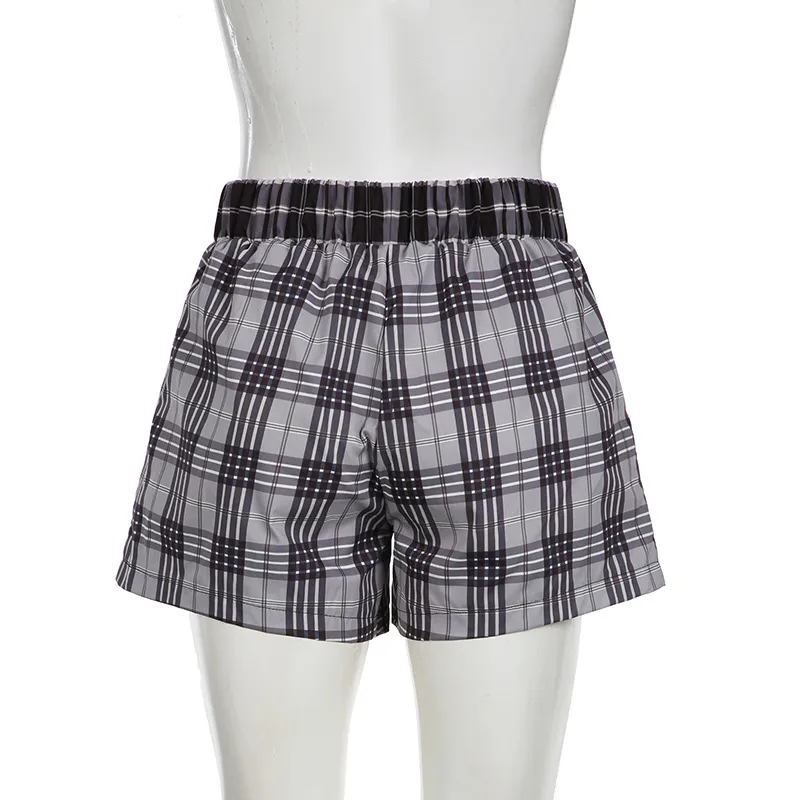 Women's Summer Striped Woven Elasto High Waist Button Loose Casual Comfortable Basic Shorts display picture 68