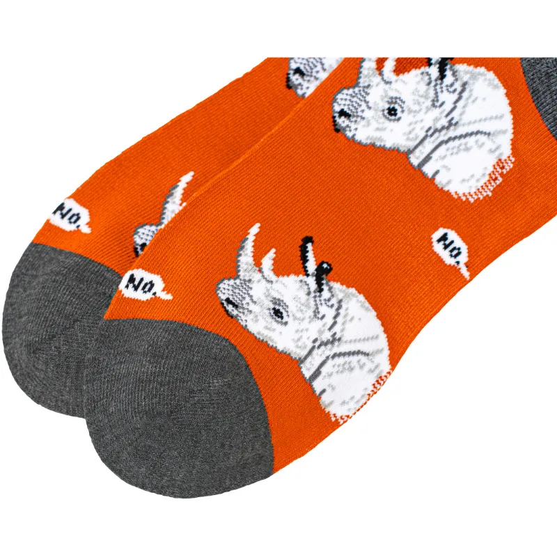 Men's Cotton Woodpecker Four Seasons Popular Rhinoceros Koala Female  Medium Tube Manufacturers Wholesale Tide Socks Men's Socks display picture 20