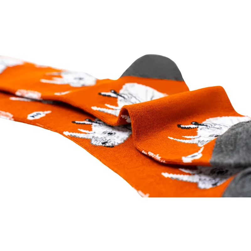Men's Cotton Woodpecker Four Seasons Popular Rhinoceros Koala Female  Medium Tube Manufacturers Wholesale Tide Socks Men's Socks display picture 21