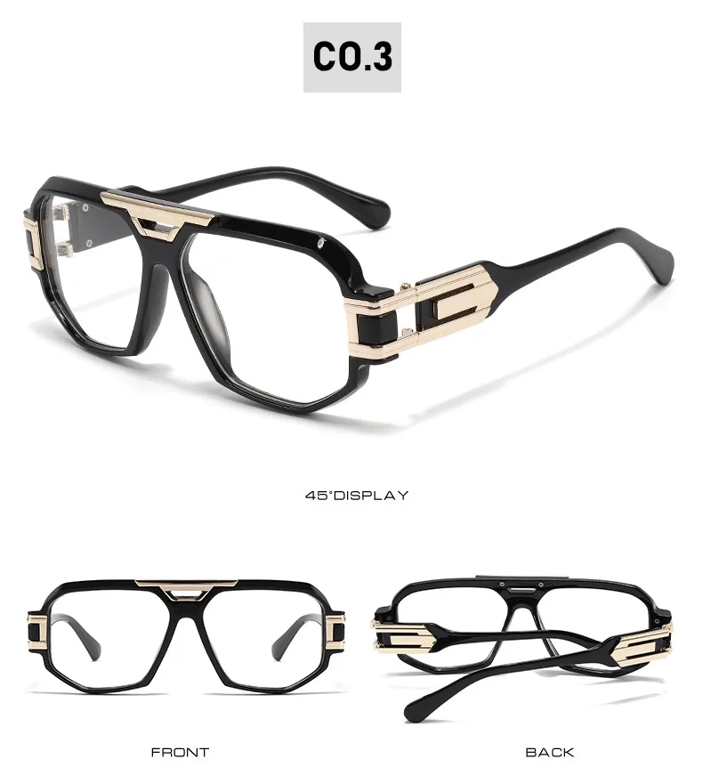 New Box Fashion Sunglasses  Foreign Trade Trend Personality High Sense Sunglasses Street Shooting All-match Glasses display picture 6