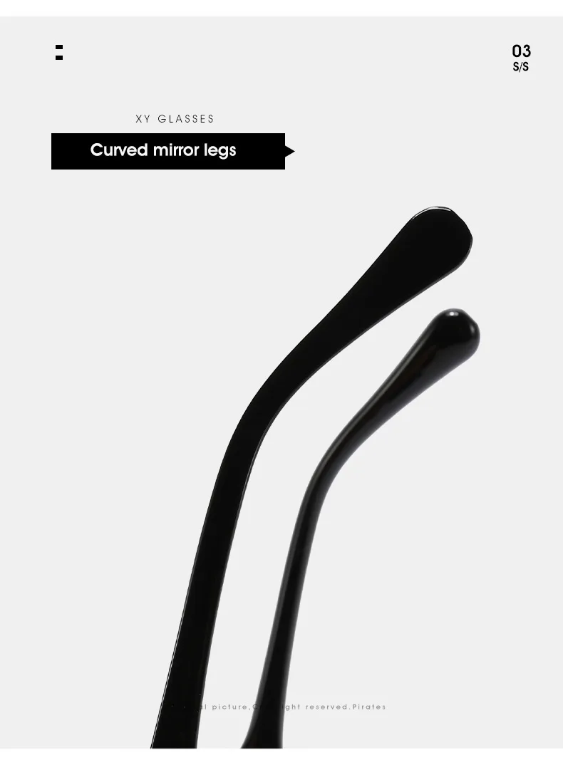 New Box Fashion Sunglasses  Foreign Trade Trend Personality High Sense Sunglasses Street Shooting All-match Glasses display picture 11