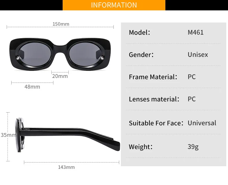 New Retro Small Box Sunglasses Men And Women's Trendy Simple Internet Celebrant Fashion Sunglasses Personalized Color Glasses display picture 4