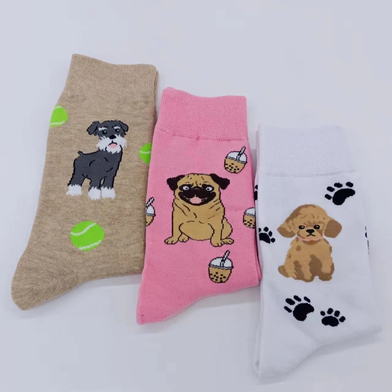 New Cartoon Socks Children's Mid-tube Ins Trendy Pure Cotton Spring Summer Autumn Thin Cute New Students Stockings display picture 3