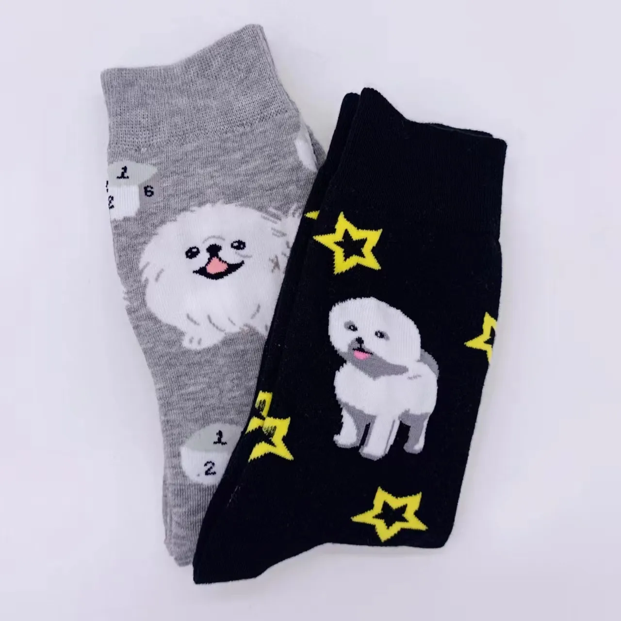 New Cartoon Socks Children's Mid-tube Ins Trendy Pure Cotton Spring Summer Autumn Thin Cute New Students Stockings display picture 6