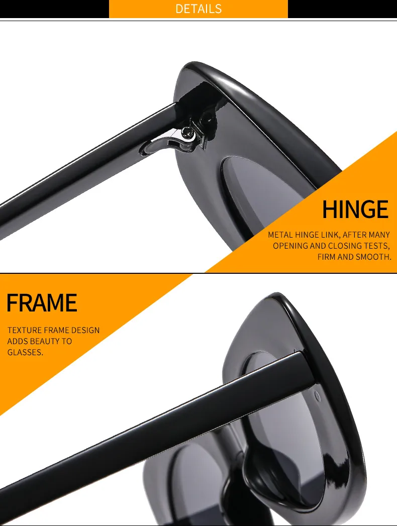New Retro Small Box Sunglasses Men And Women's Trendy Simple Internet Celebrant Fashion Sunglasses Personalized Color Glasses display picture 14