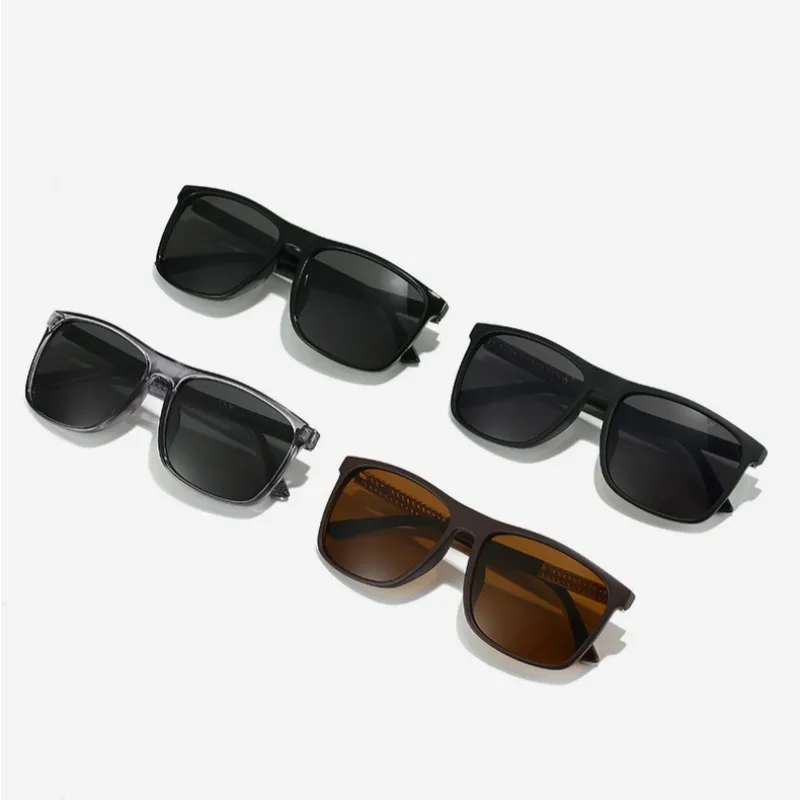 Fashion Sunglasses For Men's Driving Anti-ultraviolet HD  Square Sunglasses Tide Men's Glasses 8867 display picture 2