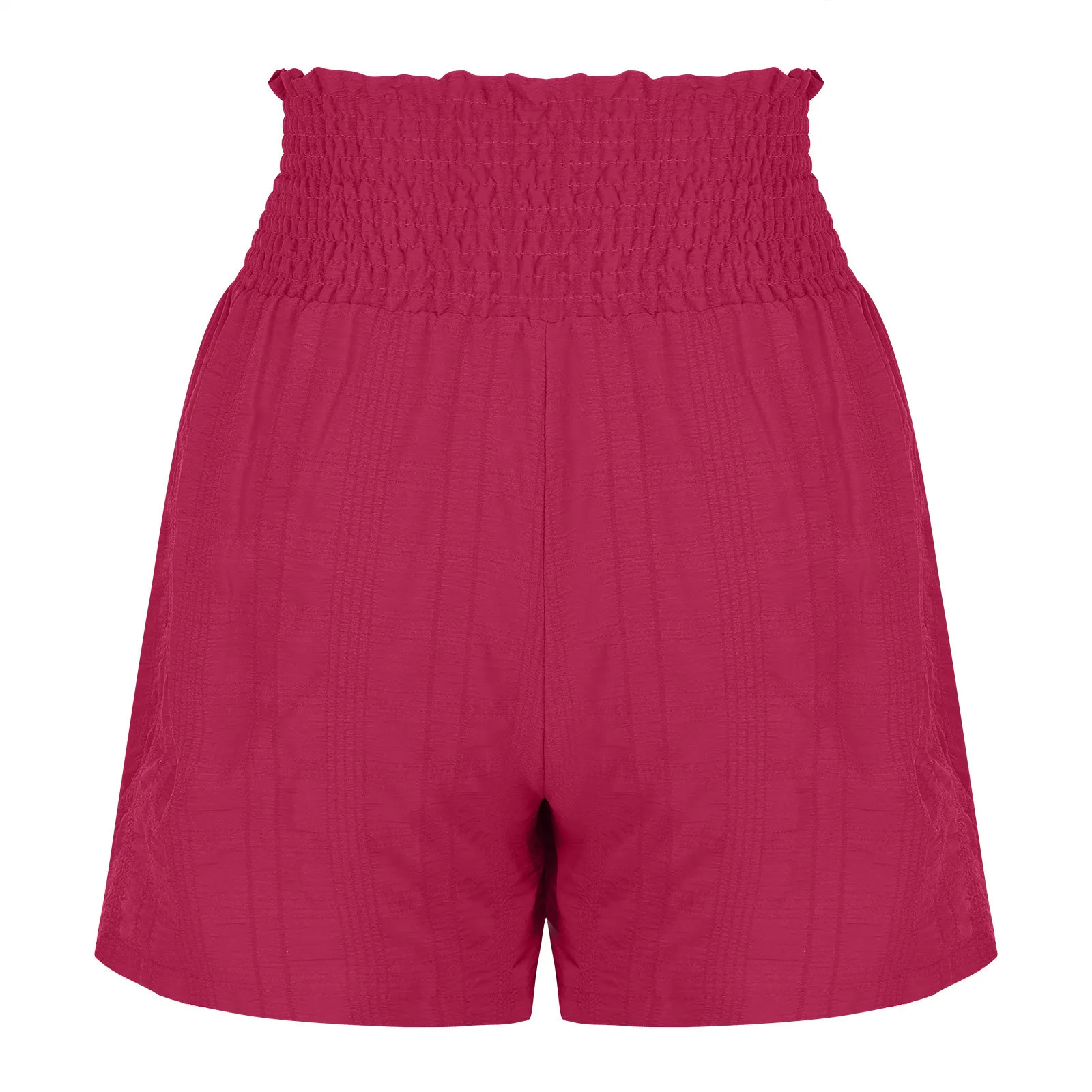 Clothing Summer Fashion Solid Color Drawstring Shorts display picture 31
