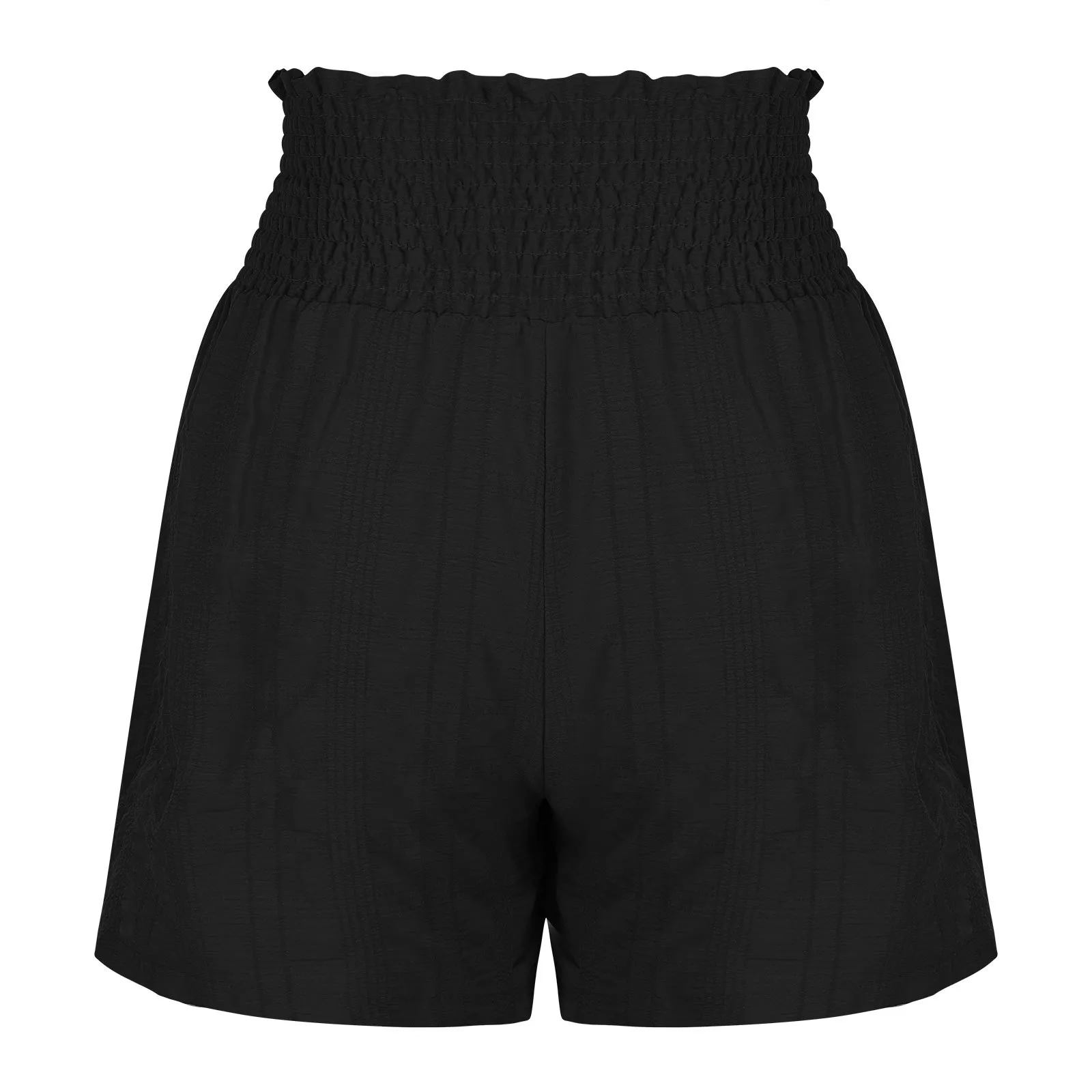 Clothing Summer Fashion Solid Color Drawstring Shorts display picture 34