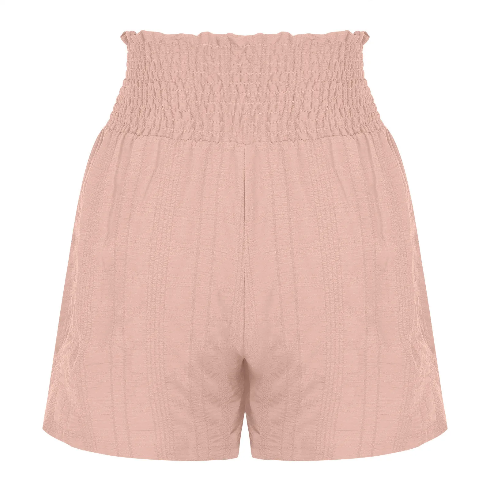 Clothing Summer Fashion Solid Color Drawstring Shorts display picture 37