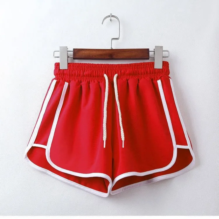 Women's Summer Thin Sports Shorts, A-Line Three-Point Shorts, High-Waisted Slimming Loose Casual Shorts display picture 5