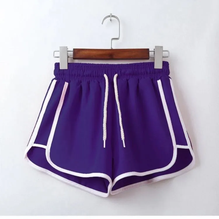 Women's Summer Thin Sports Shorts, A-Line Three-Point Shorts, High-Waisted Slimming Loose Casual Shorts display picture 6