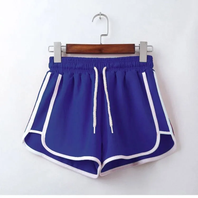 Women's Summer Thin Sports Shorts, A-Line Three-Point Shorts, High-Waisted Slimming Loose Casual Shorts display picture 7