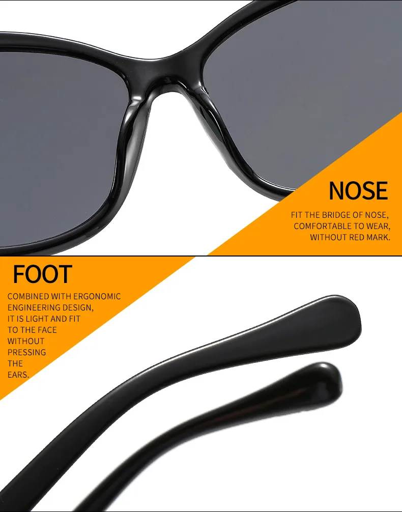 17921 Outu Large Frame Women's Inter-Color Sunglasses Anti-Blue Light Flat Glasses With Diamond Decoration Gorgeous Sunglasses display picture 21