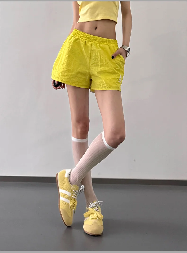 Summer American Spice Girls West Coast Sports Shorts Dopamine Loose Casual Slimming Hot Pants Quick-drying display picture 4