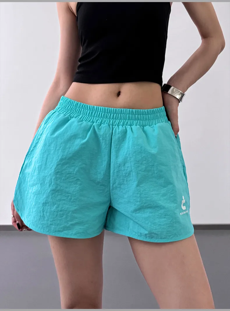 Summer American Spice Girls West Coast Sports Shorts Dopamine Loose Casual Slimming Hot Pants Quick-drying display picture 9