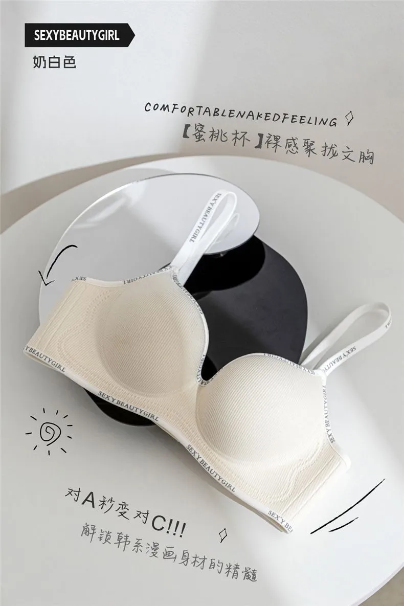 Southeast Asia Explosions Underwear Women's Small Chest Gathering No Steel Ring Adjustable Bra display picture 10
