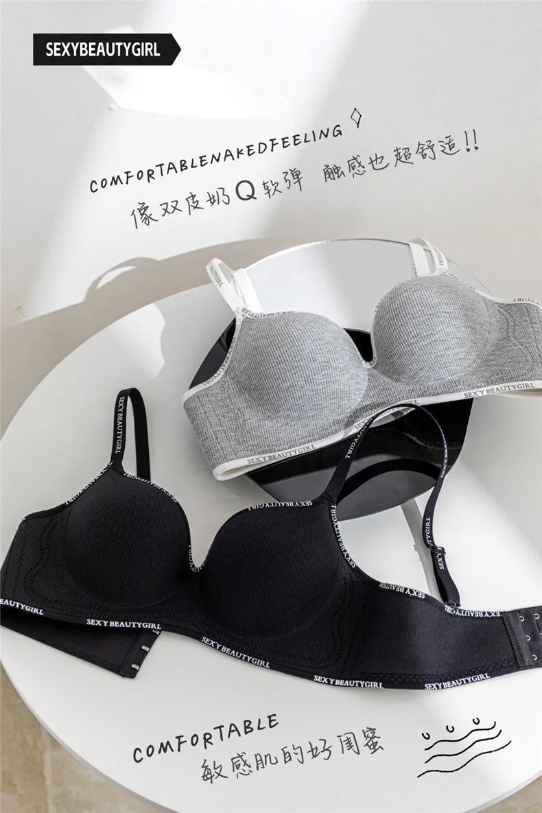 Southeast Asia Explosions Underwear Women's Small Chest Gathering No Steel Ring Adjustable Bra display picture 18