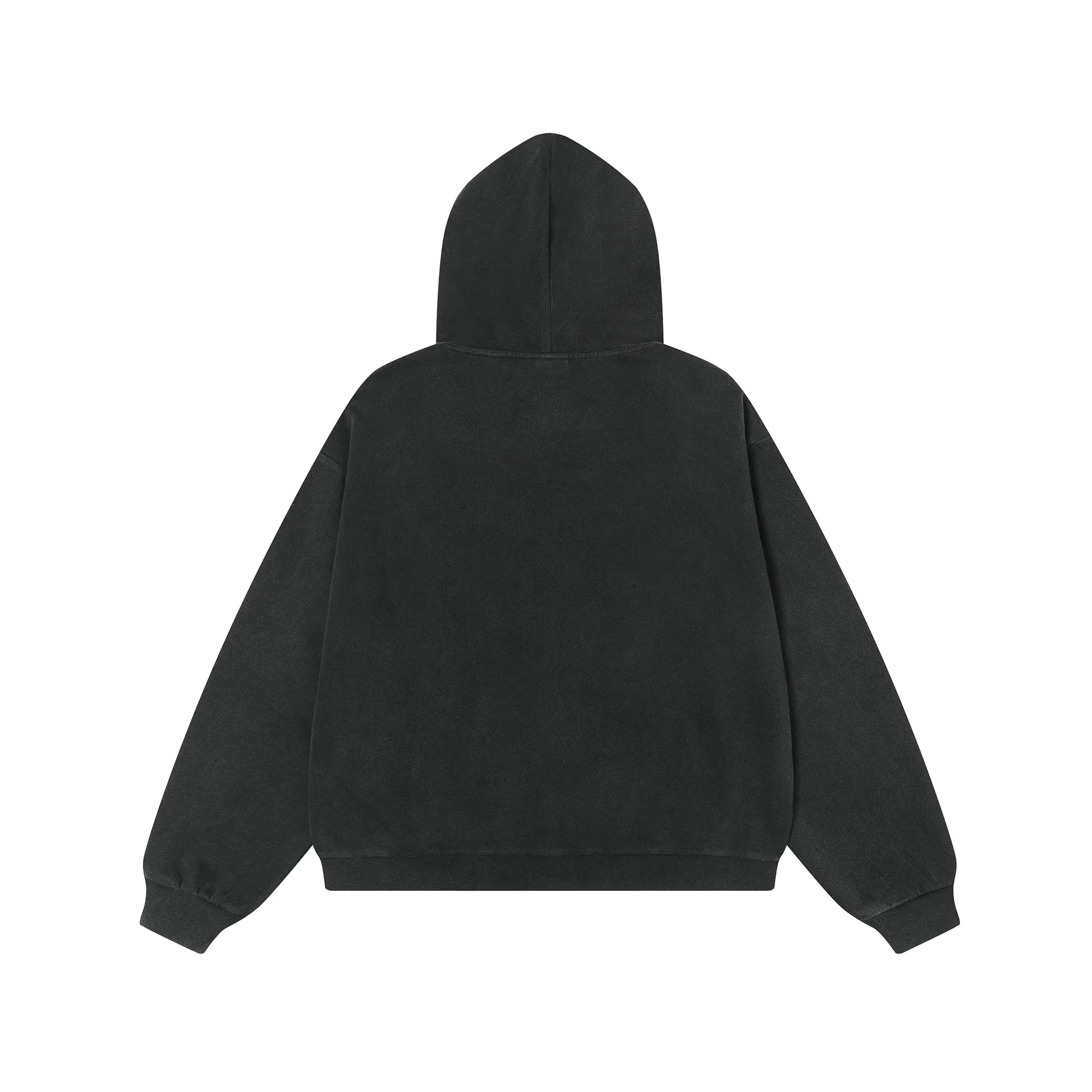 Jiayi Library Men's  Spring New American Academy Style Vintage Washed Hoodie Jacket Cardigan Zipper Sweater display picture 4