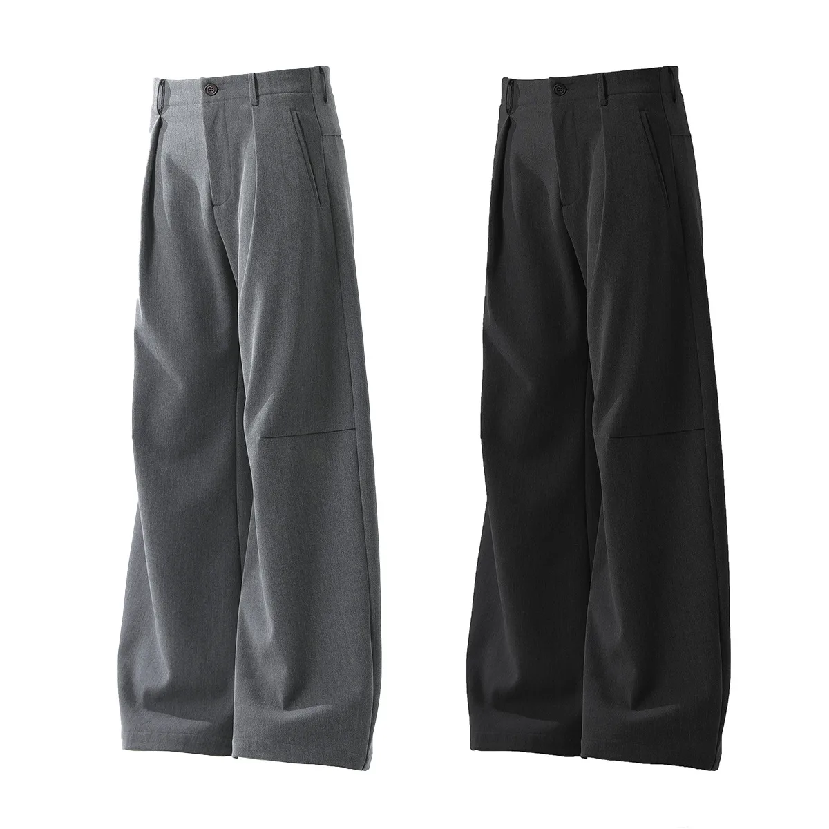 Jiayiku Men's  New American Retro Pendant Machete Dress Pants Men's And Women's Cleanfit Casual Pants display picture 3