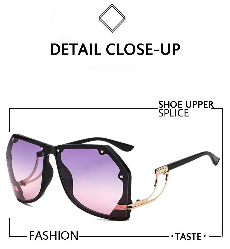 New  Funny Personalized Trendy Irregular Sunglasses Legs  Fashion Sunglasses For Men And Women 2763 display picture 2