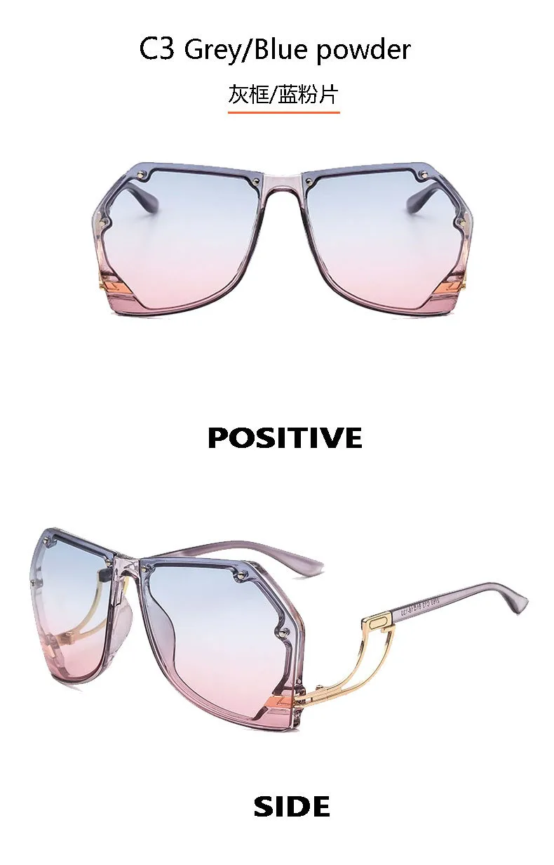 New  Funny Personalized Trendy Irregular Sunglasses Legs  Fashion Sunglasses For Men And Women 2763 display picture 8