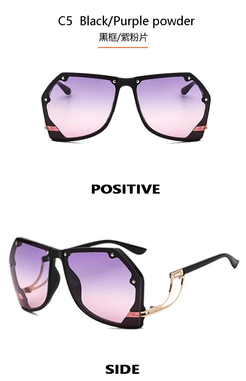 New  Funny Personalized Trendy Irregular Sunglasses Legs  Fashion Sunglasses For Men And Women 2763 display picture 10
