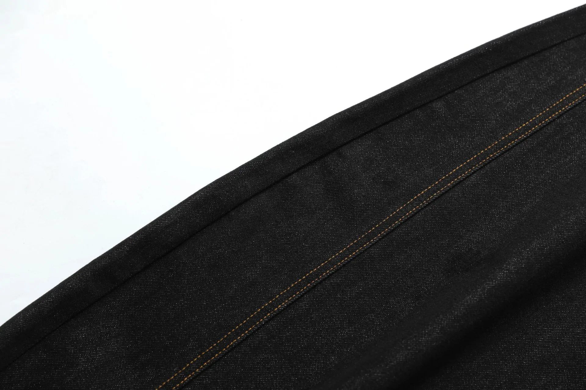 Jiayiku Men's  New American Vintage Embroidered Washed Jeans Men's And Women's Vibe Machete Wide Leg Pants display picture 14