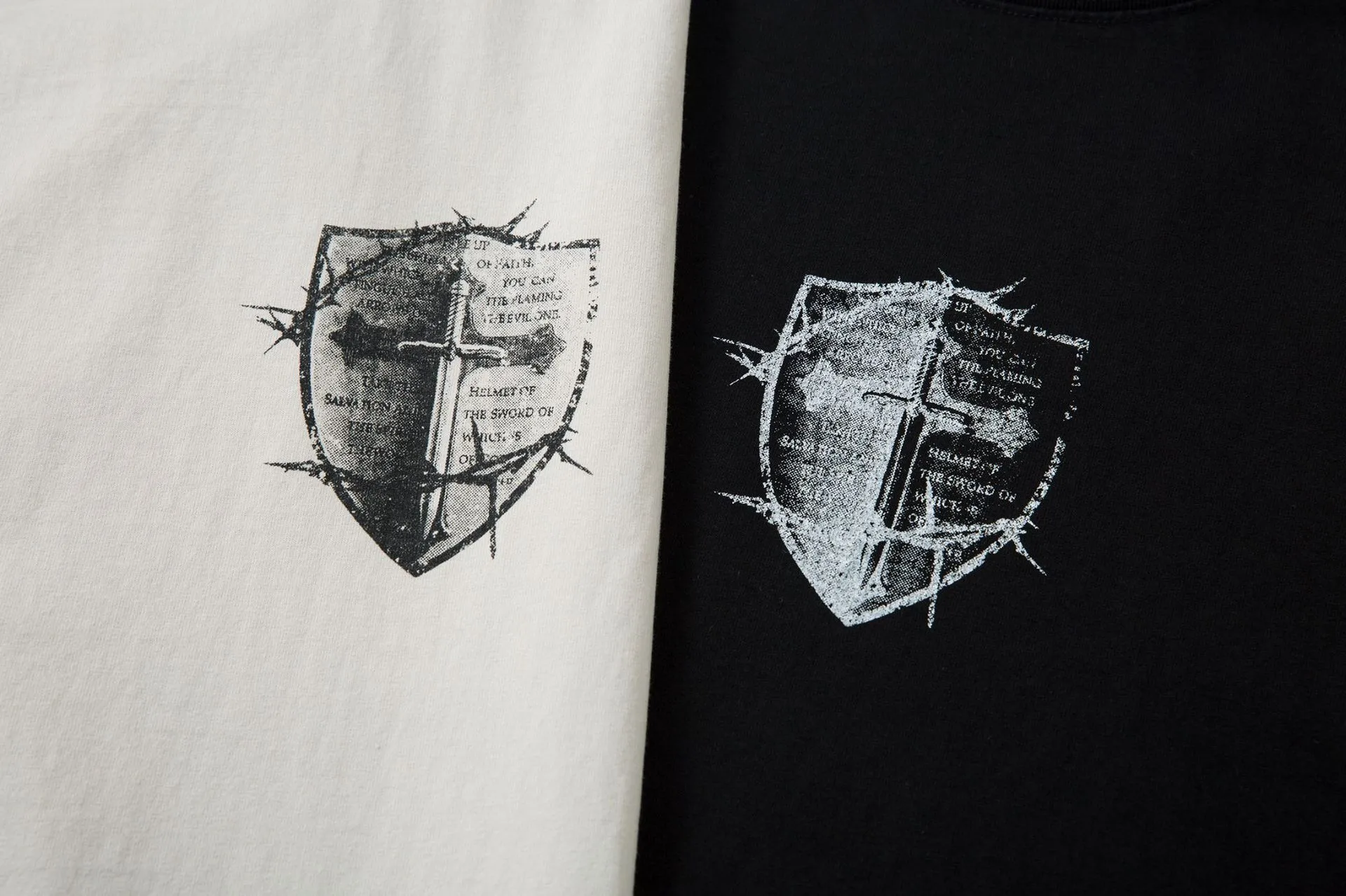 Jiayiku Men's  Summer High Street American Hip Hop Brand Heavy Cotton Base Shirt Washed T-shirt Short Sleeve display picture 8