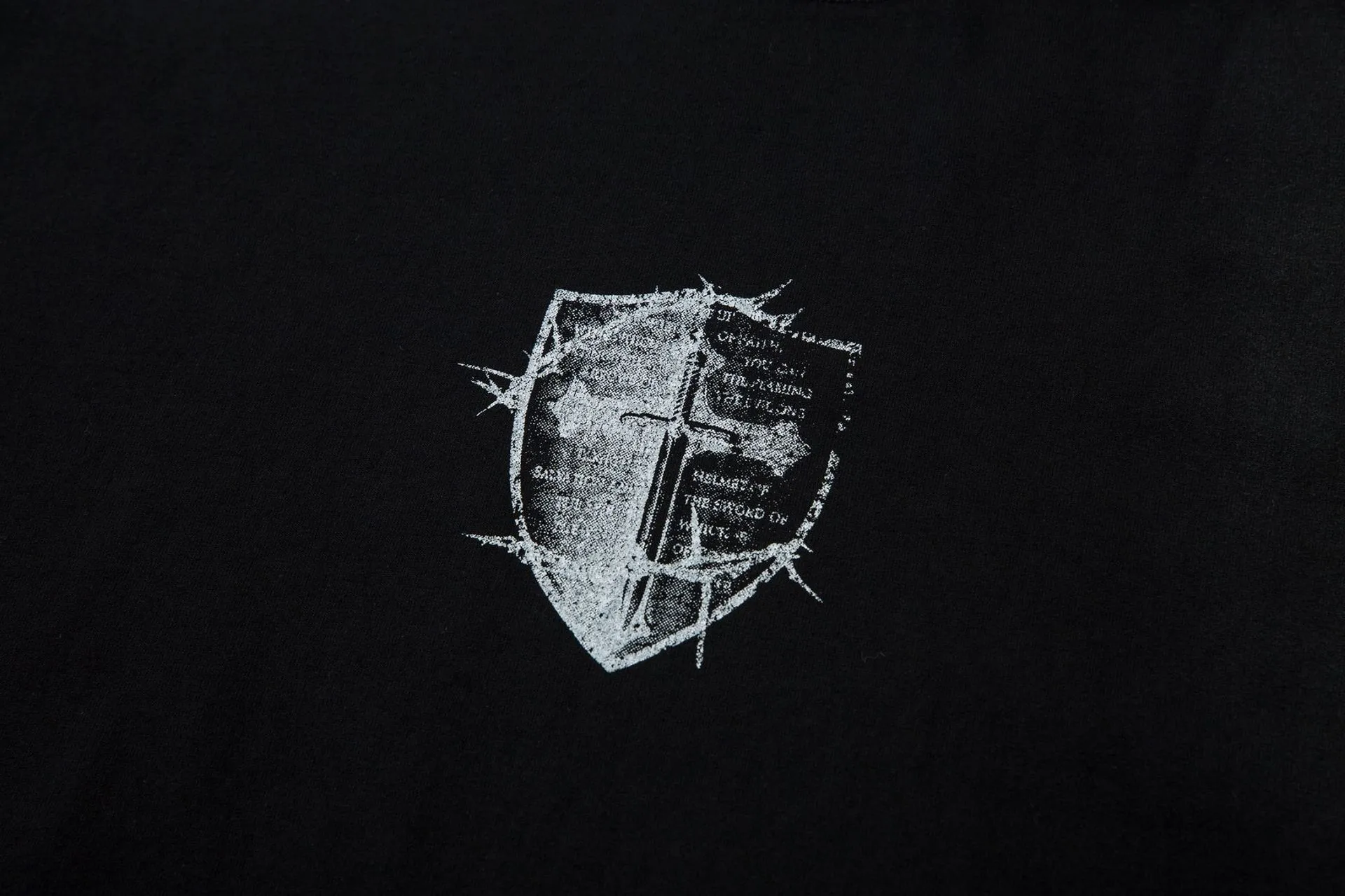 Jiayiku Men's  Summer High Street American Hip Hop Brand Heavy Cotton Base Shirt Washed T-shirt Short Sleeve display picture 10