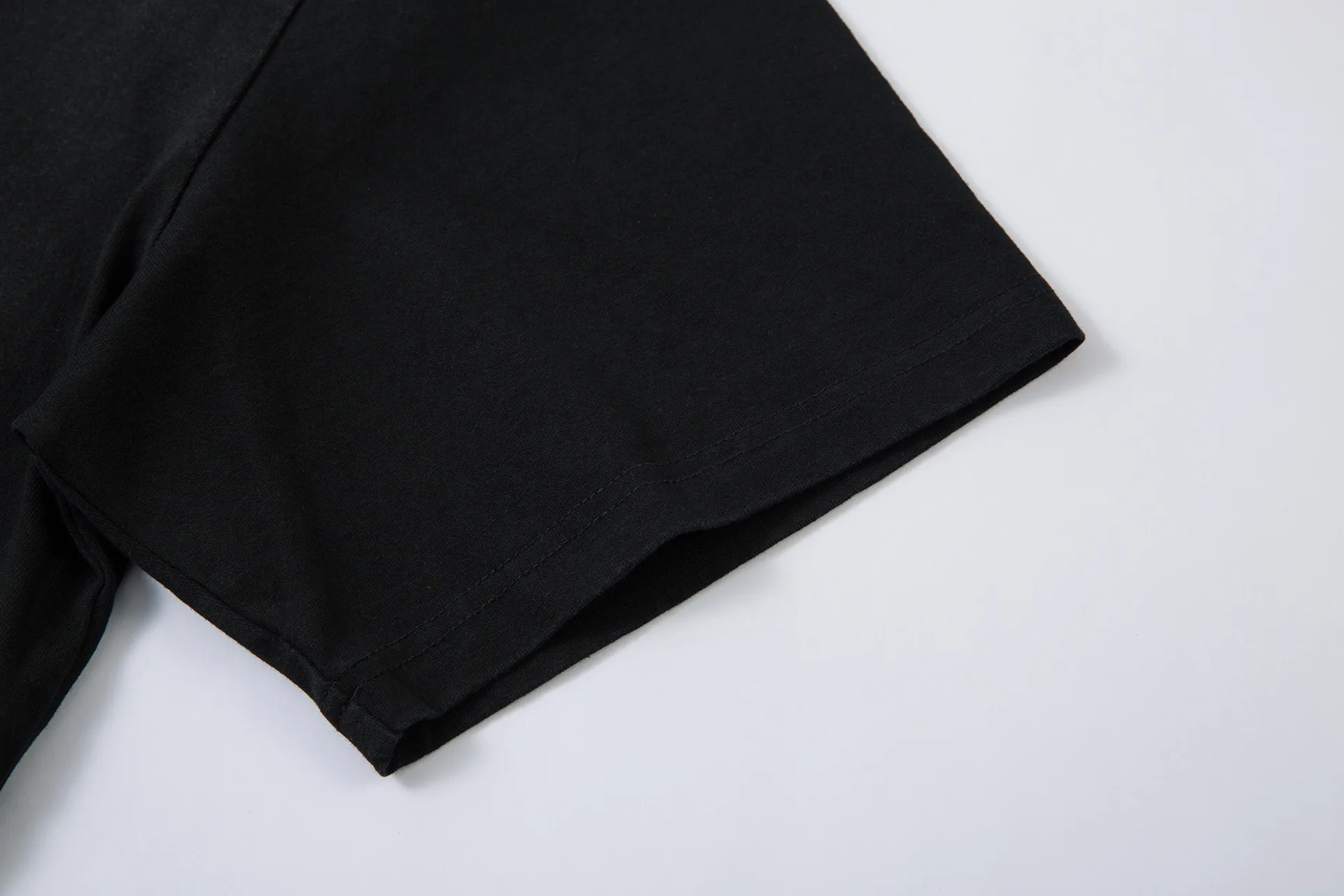 Jiayiku Men's  Summer High Street American Hip Hop Brand Heavy Cotton Base Shirt Washed T-shirt Short Sleeve display picture 13