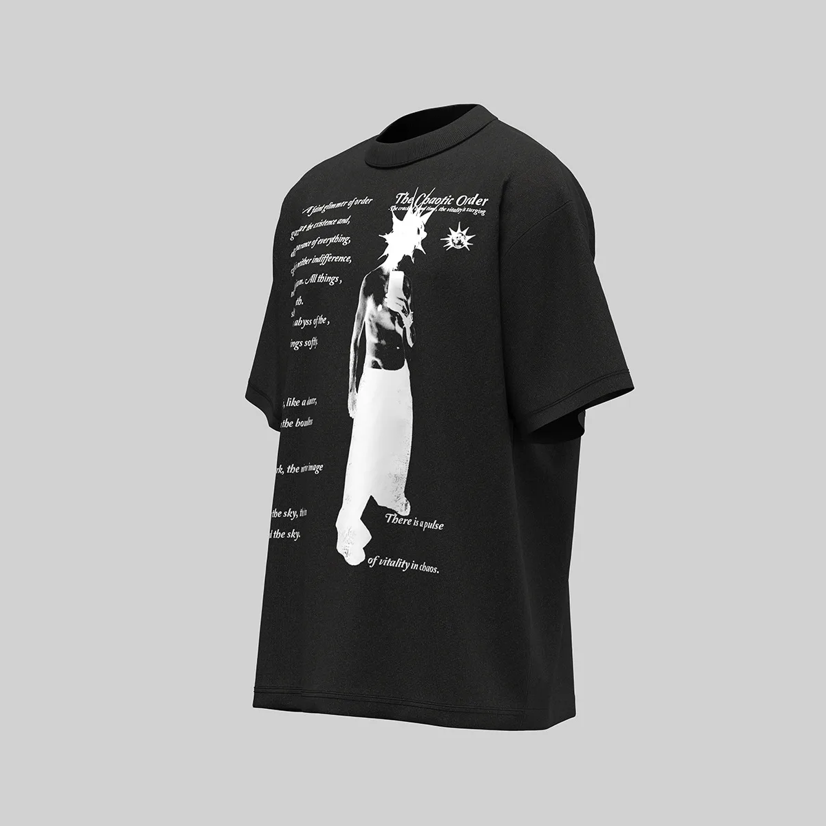 Jiayiku Men's  Summer New American Street Hip Hop Fashion Brand Culture Shirt Creative Character Printed T-shirt display picture 8