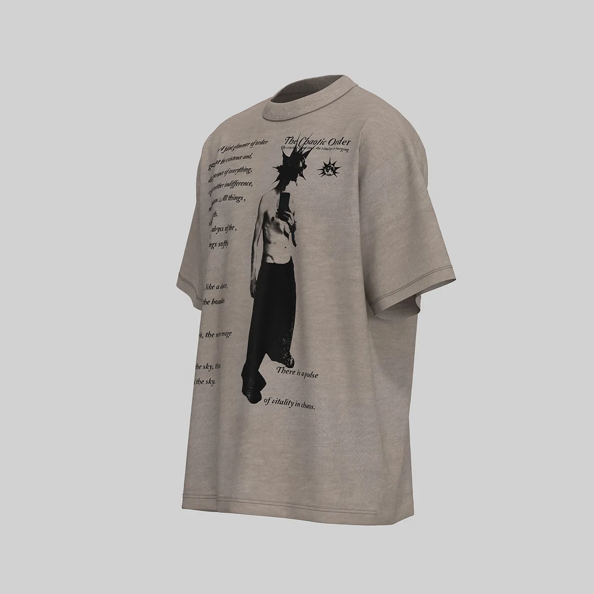 Jiayiku Men's  Summer New American Street Hip Hop Fashion Brand Culture Shirt Creative Character Printed T-shirt display picture 12