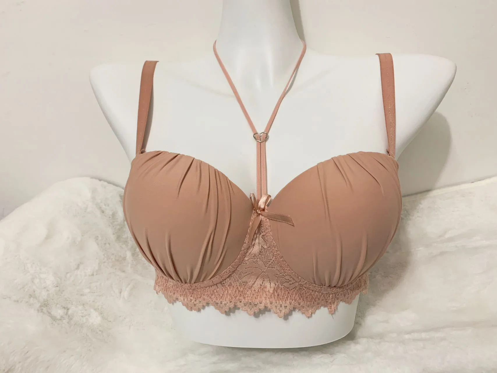 Foreign Single Underwear Women's Distribution On Behalf Of Overseas Sources Of Knitted Steel Ring Bra Foreign Trade Explosions Gathered Bra display picture 6