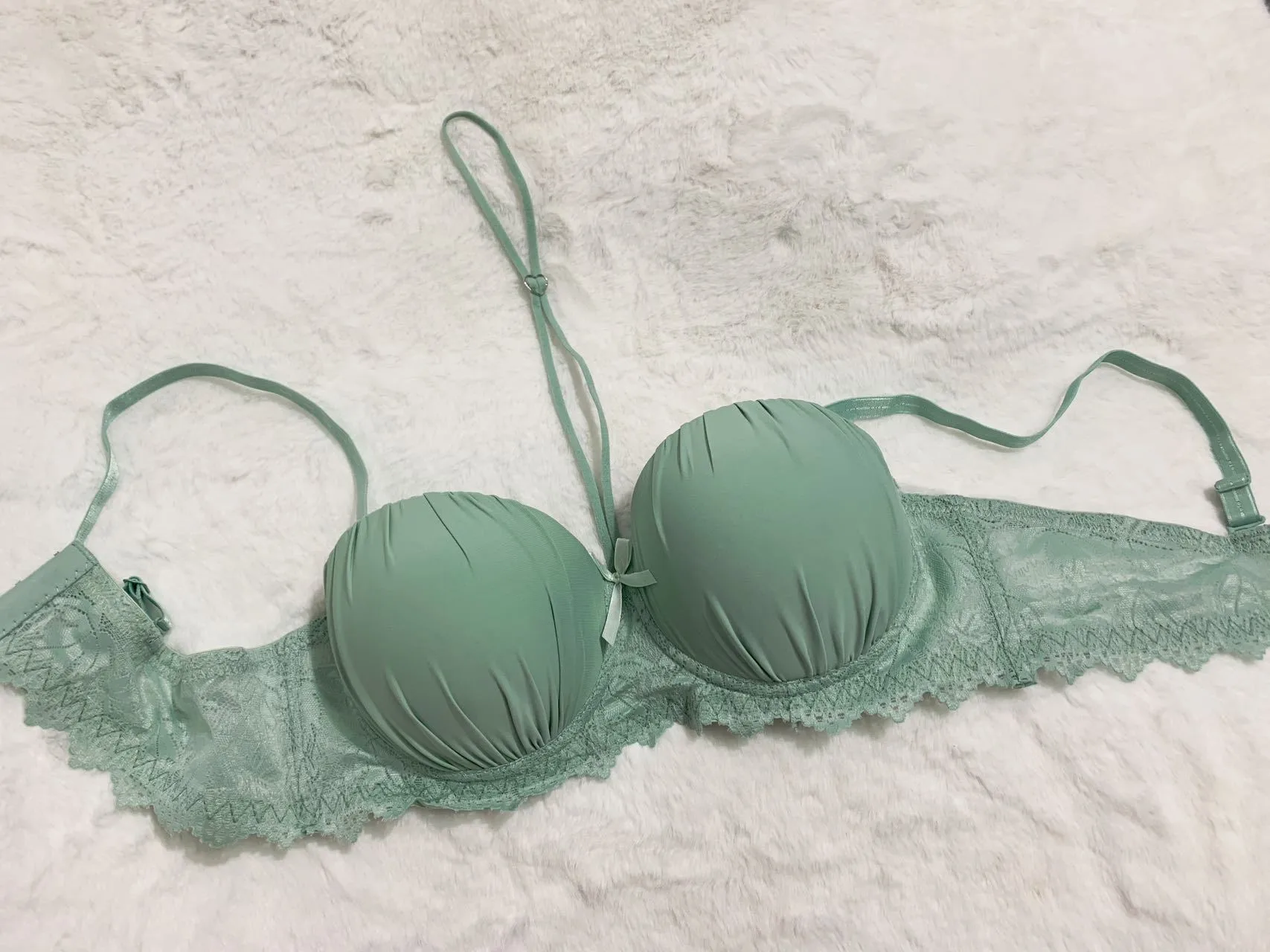 Foreign Single Underwear Women's Distribution On Behalf Of Overseas Sources Of Knitted Steel Ring Bra Foreign Trade Explosions Gathered Bra display picture 15