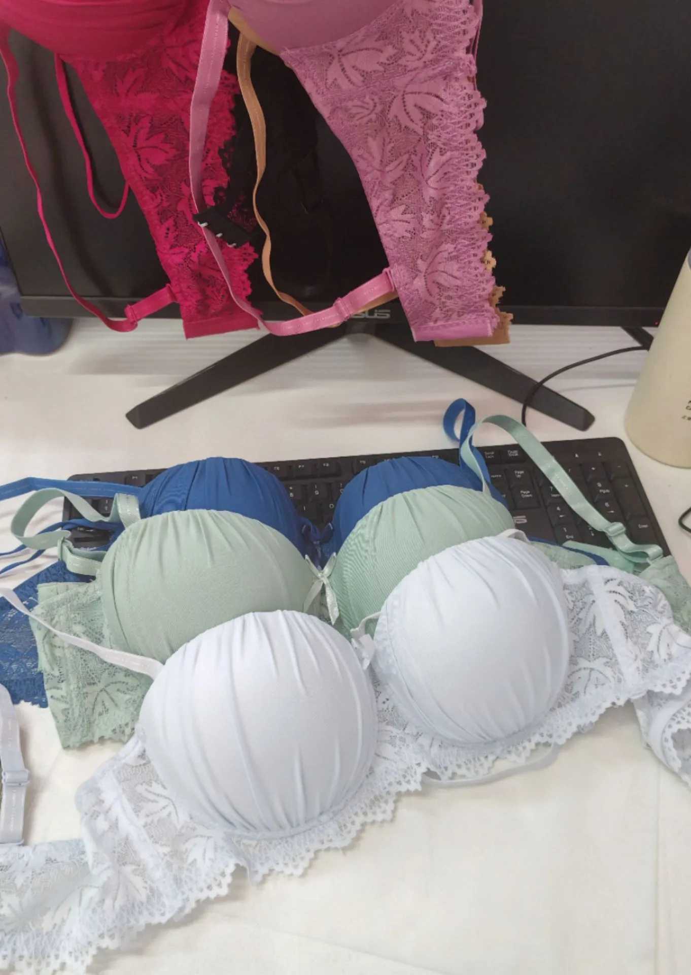 Foreign Single Underwear Women's Distribution On Behalf Of Overseas Sources Of Knitted Steel Ring Bra Foreign Trade Explosions Gathered Bra display picture 22