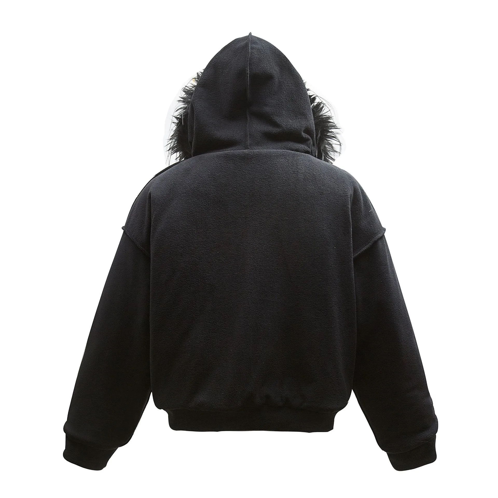 Jiayiku Tide Brand  New Winter Fur Collar Fleece-lined Cotton-padded Jacket Coat American Retro Lamb Wool Warm Cotton-padded Jacket display picture 6