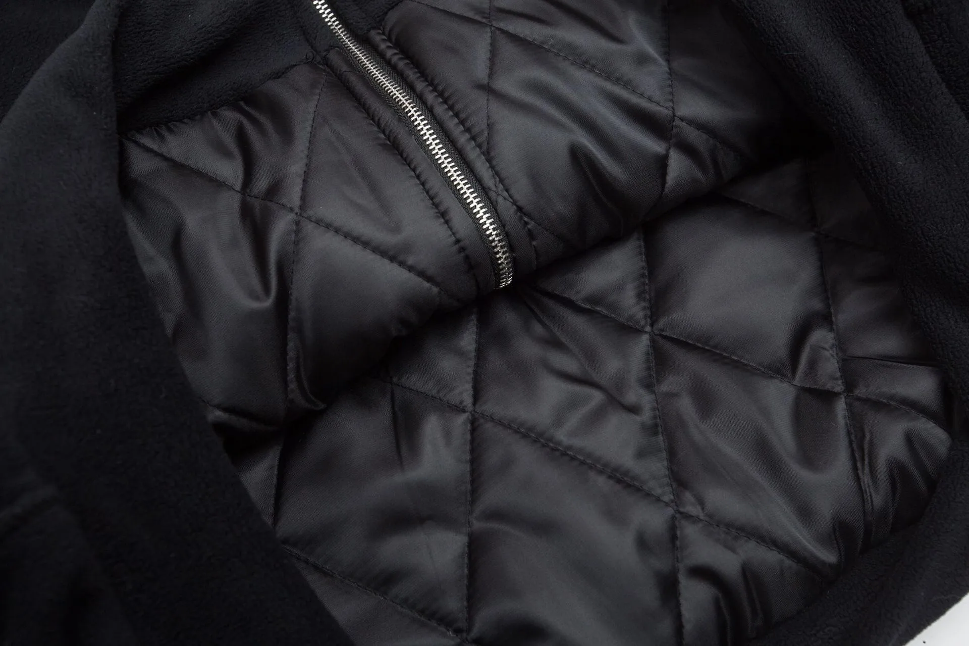 Jiayiku Tide Brand  New Winter Fur Collar Fleece-lined Cotton-padded Jacket Coat American Retro Lamb Wool Warm Cotton-padded Jacket display picture 9