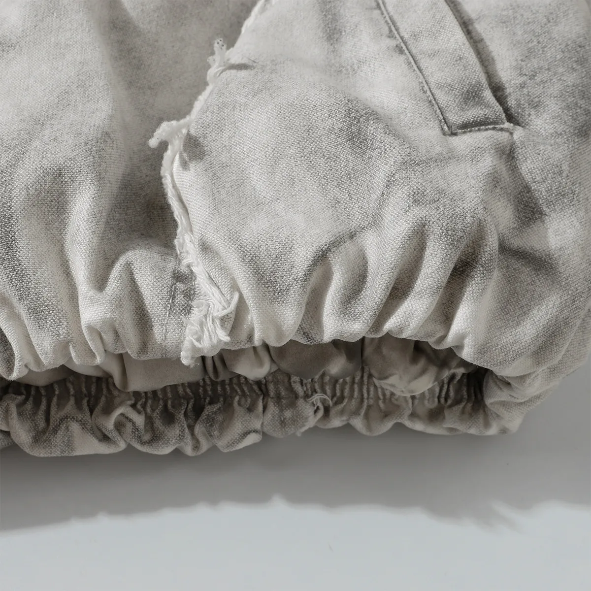 Jiayiku Tide Brand  Winter New Waste Earth Style American Street Dirty Dyed Rough Edge Old Thickened Warm Cotton-padded Jacket display picture 13