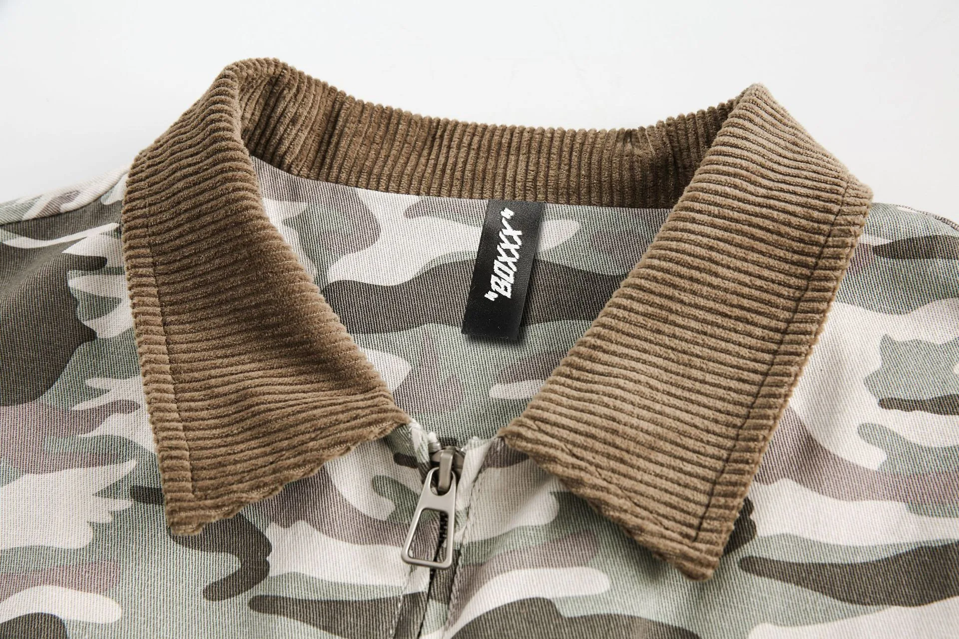 Jiayiku Fashion Brand  Spring New American Street Retro Vibe Camouflage Military Jacket Couple Jacket display picture 17