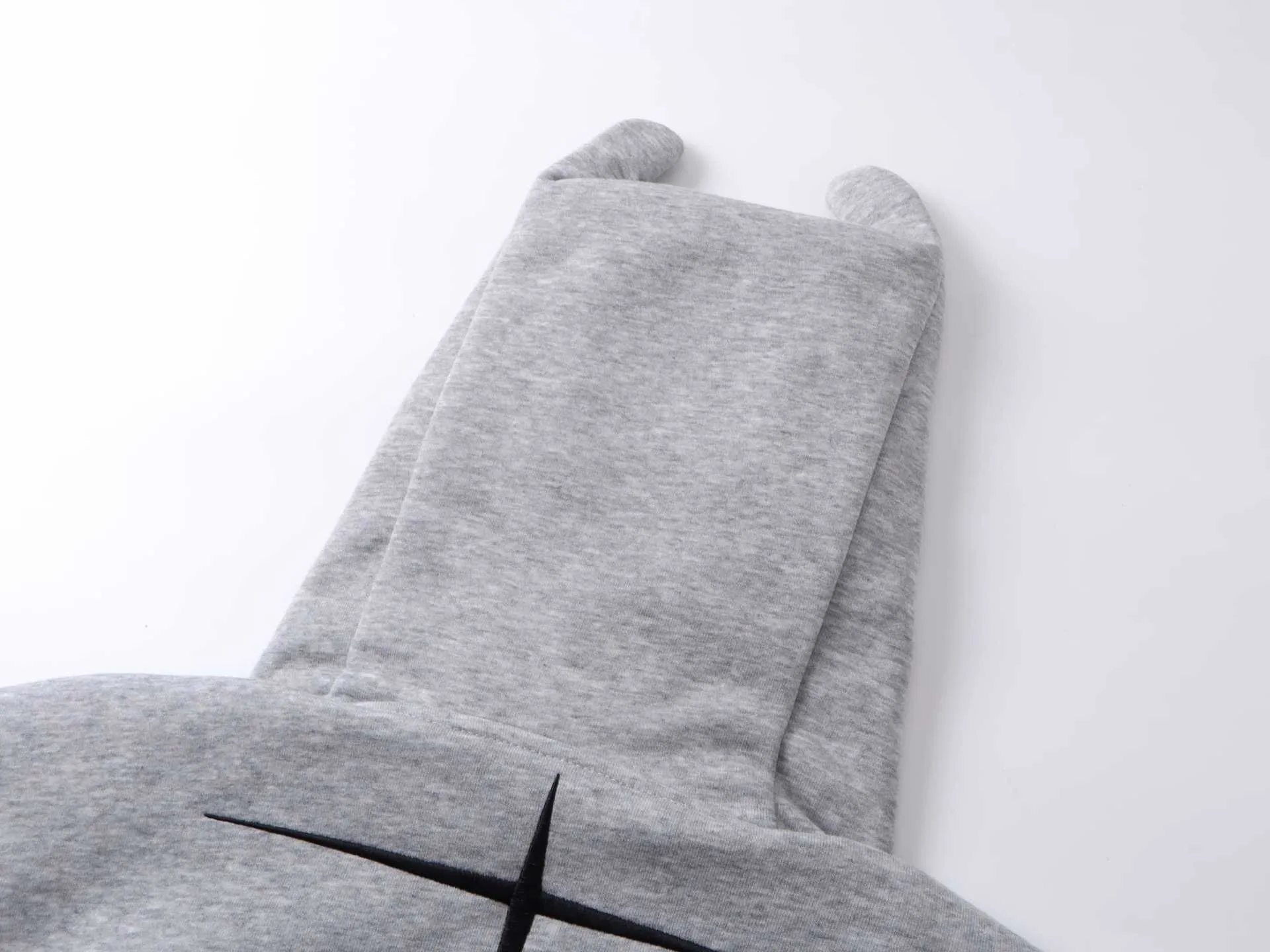 Jiayiku Men's  New American Street Hoodie Spring And Autumn Deviruchi Ear Washed Cardigan Zipper Sweater display picture 18