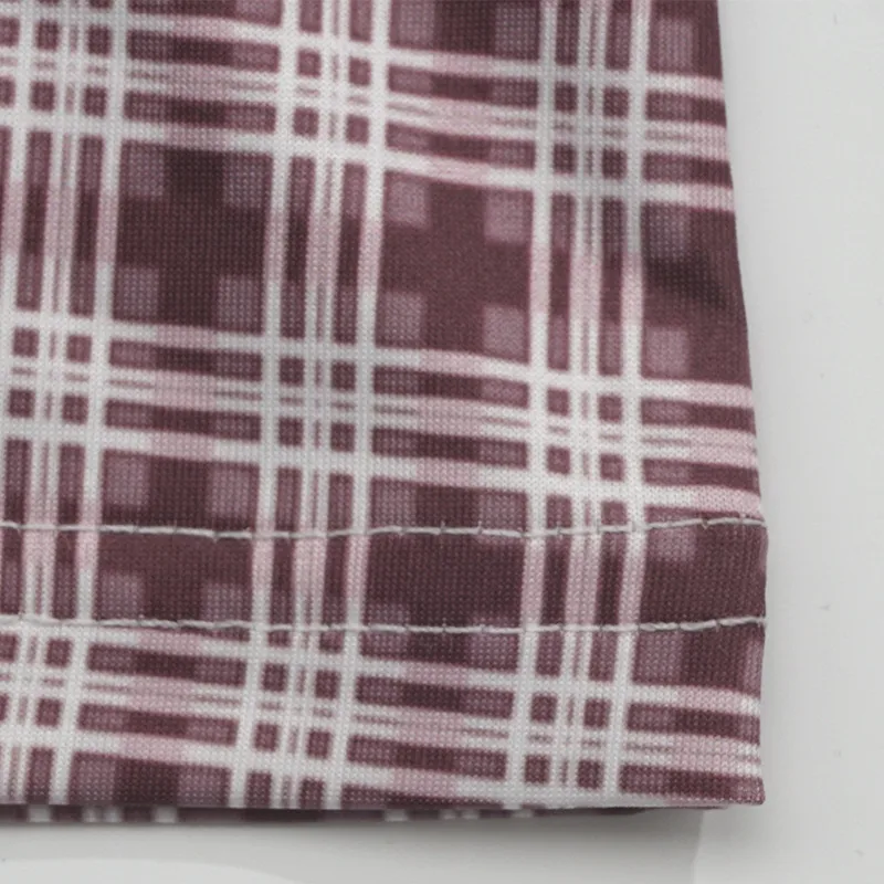 A637ST   Autumn Fashion Vintage Plaid Crewneck Pullover Long Sleeve High Waist Skirt Slim Fit Women's Suit display picture 13