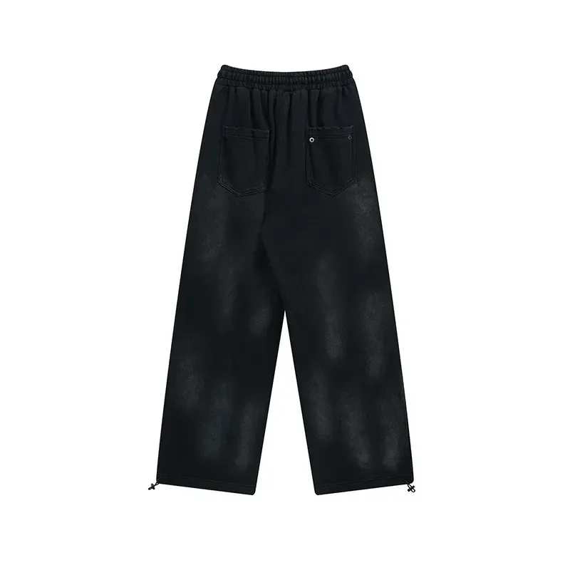 Jiayiku Men's  Autumn New American Retro Dirty Dye Washed Pants Hip-hop Hip-hop Sports Casual Pants display picture 20