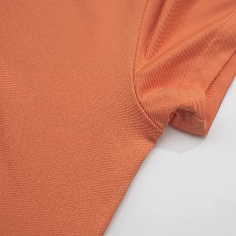 A600ST   Summer New Solid Color Round Neck Short-sleeved T-shirt Top Slim-fit High Waist Trousers Women's Suit display picture 15