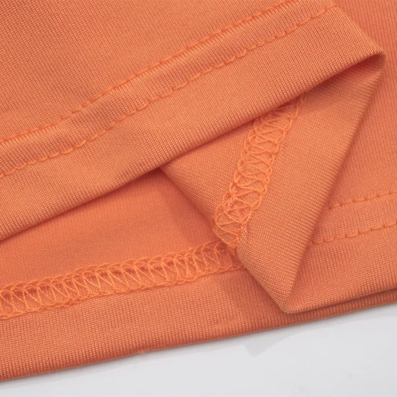 A600ST   Summer New Solid Color Round Neck Short-sleeved T-shirt Top Slim-fit High Waist Trousers Women's Suit display picture 19
