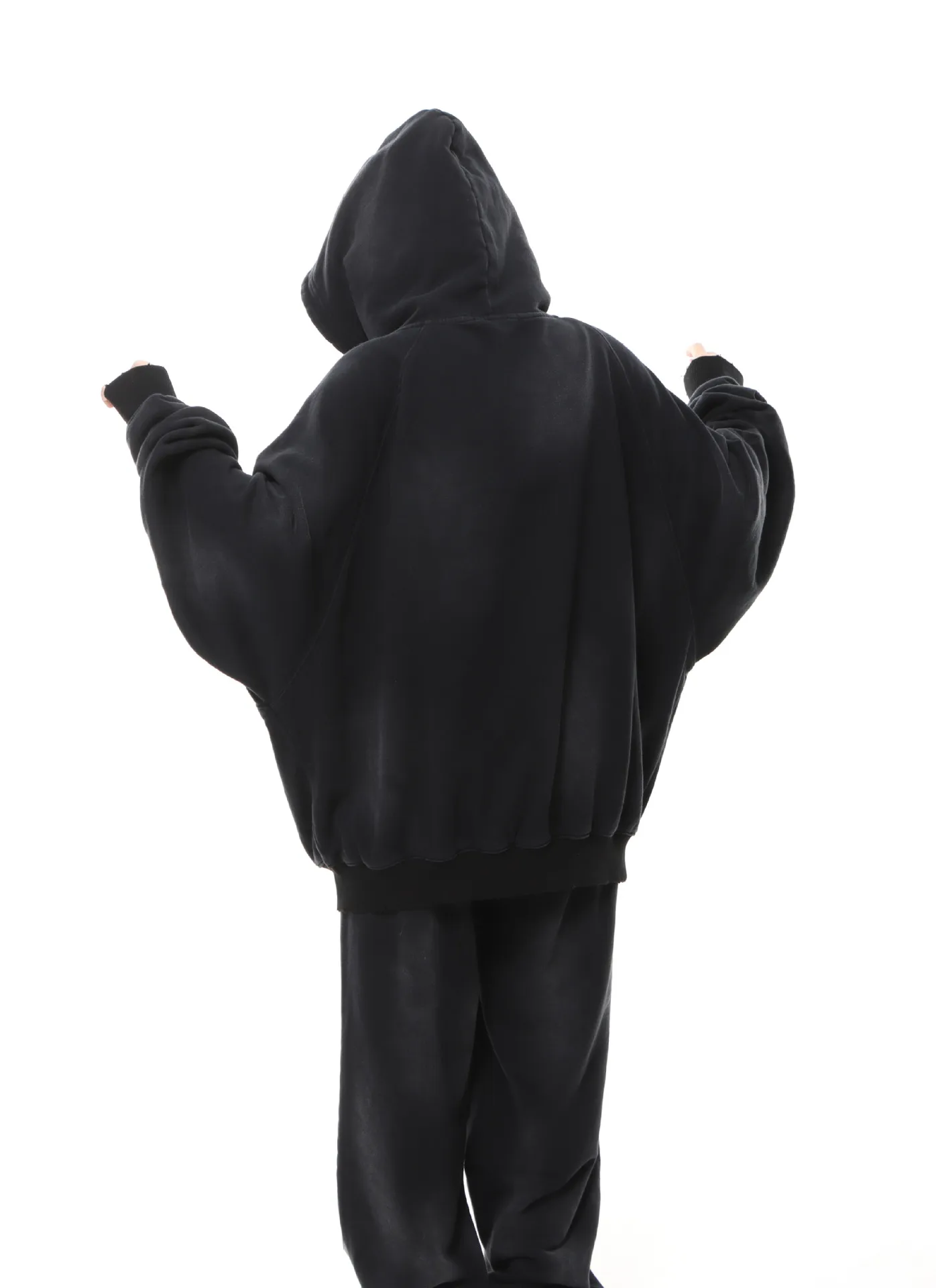Jiayiku Men's  Waste Earth Style American-style Washed Heavy Hoodie Autumn And Winter New Cloth Embroidered Hooded Sweater display picture 13