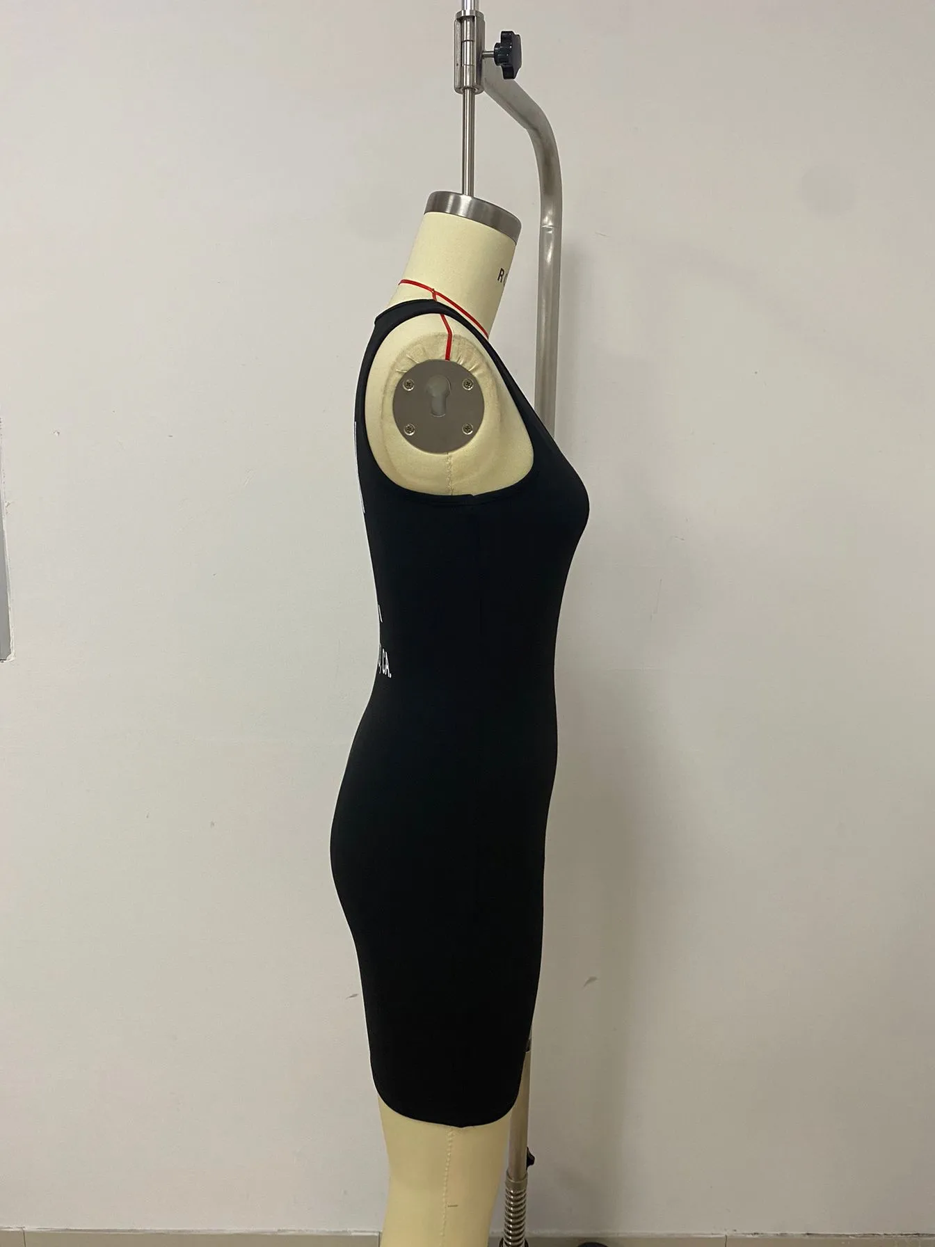 LD1014  Women's Slim-fit Letter Vest Sexy Dress display picture 8