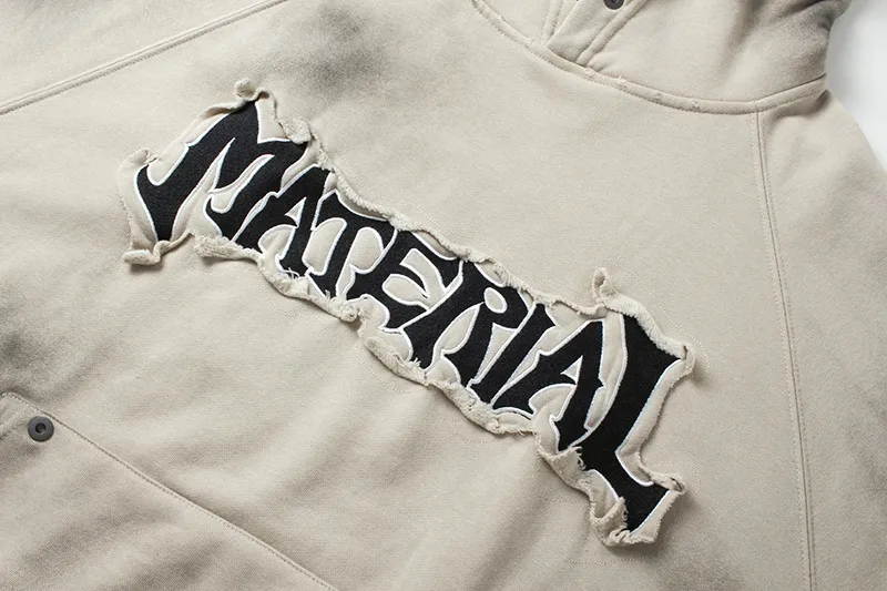 Jiayiku Men's  Waste Earth Style American-style Washed Heavy Hoodie Autumn And Winter New Cloth Embroidered Hooded Sweater display picture 20