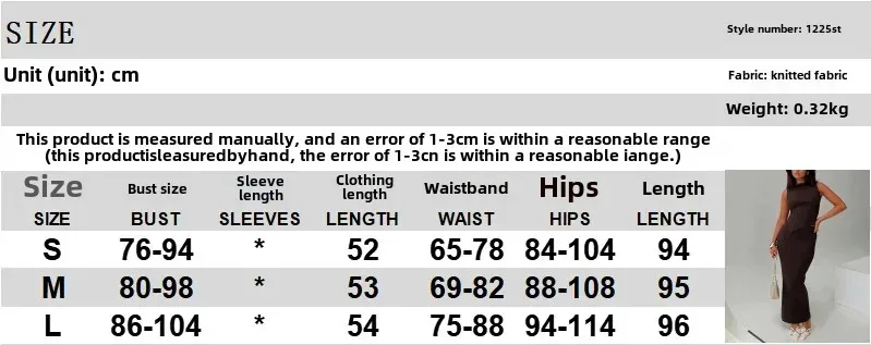 W225ST   Summer New Solid Color Round Neck Unrepaired Irregular Top High Waist Long Dress Slim Fit Suit display picture 1