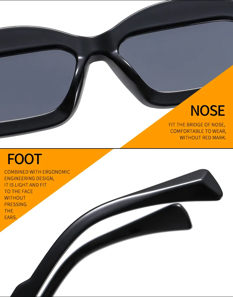 Textured Personalized Sunglasses Men And Women's All-match Fashion Casual Sunglasses   Modern Glasses 3954 display picture 16