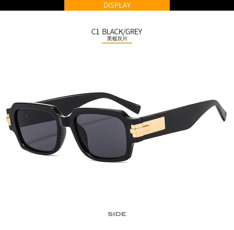 New   Street Photograph Personalized Sunglasses Artistic Retro Small Frame Men's And Women's Modern Sunglasses 9519 display picture 6